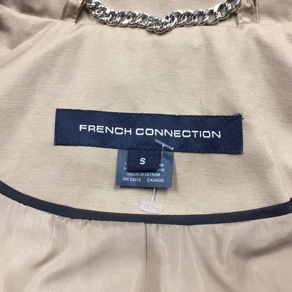 French connection beige jacket coat nwt - Picture 7 of 7